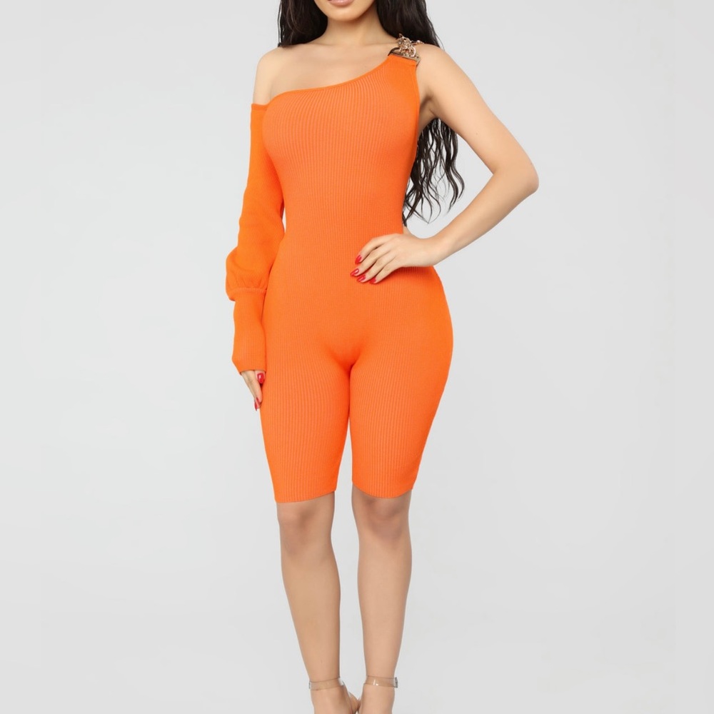 Biker short romper